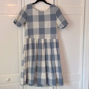 Clad and Cloth Plaid Dress